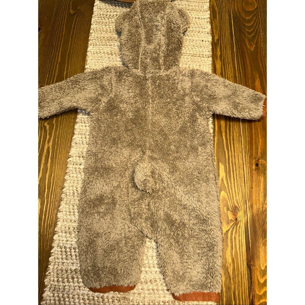Patagonia Baby Furry Friends Furry Bunting Lichen tan 0-3 months Unisex - Picture 5 of 6
